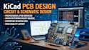 design professional kicad pcb, circuit and schematic design