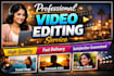 edit professional youtube vlogs with urdu captions