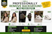 professionally remove background from your photos