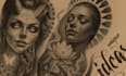 design a custom realistic tattoo sleeve with natural body flow