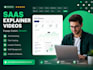 create saas product video and saas explainer video demo
