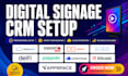 setup viewneo navori labs yodeck xibo delfi poppulo screencloud kitcast appspace