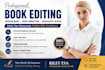 professionally edit, proofread, and polish your book manuscript