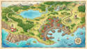 create tourist map, travel map and illustrated destination map