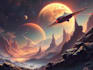 draw sci fi art, concept art, sci fi art illustration