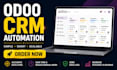 setup odoo website crm and lead generation automation