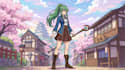 draw original character and anime background