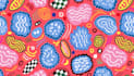 create seamless pattern design and textile print design