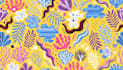 create seamless pattern design and textile print design