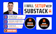 fully setup substack newsletter substack account redesign substack publication