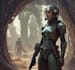 make uniqe sci fi , mecha, fantasy character design
