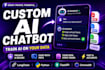 build a custom rag chatbot using langchain and your own data