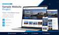 create a responsive website using HTML CSS and javascript