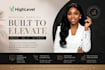 build a complete gohighlevel website funnel and automation