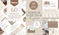 do editable canva coaching workbook webinar slides online course PDF templates