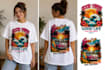 do mountain adventure ,outdoor, summer ,surf t shirt design