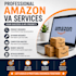 provide professional amazon virtual assistant services