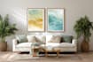 do minimalist boho art and abstract printable wall art