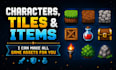 make pixel art characters and sprite sheets