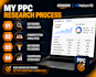 research amazon PPC keywords using helium 10 for fba products
