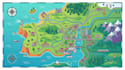 draw custom vector map illustration, infographic map and cartography