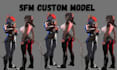 create vrchat avatar, vtuber model, sfm character, gmod playermodel