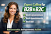 do b2b cold calling and  appointment setting