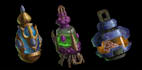 design and render game props and magical items