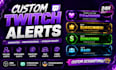 create custom animated twitch alerts for your stream