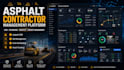 design asphalt contractor, pavement management road and customer portal system