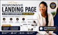 design responsive landing page and high converting sales page
