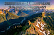 design custom hiking maps, trail maps, topographic maps and adventure maps