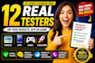 do google play store app testing with 20 testers for 14 days