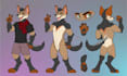 create fursona reference sheet character design furry reference sheet nsfw furry