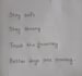 write anything with my beautiful handwriting