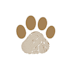 clean and design fingerprint or paw print