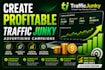 create profitable traffic junky advertising campaigns