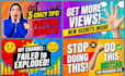 create attractive and amazing youtube thumbnails