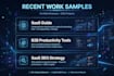 write b2b saas SEO blog post that ranks and drives trials