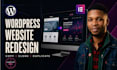 copy clone duplicate redesign wordpress website development using elementor pro