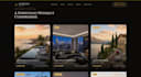 create a premium animated 3d landing page with three js and gsap