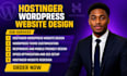 hostinger wordpress website hostinger website design hostinger design redesign