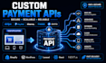 do payment gateway integration, stripe setup paypal shopify API integration