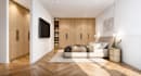 design residential master space planning 3d rendering revit
