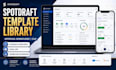 create custom spotdraft template library approval workflow series abc contract