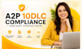 fix a2p 10dlc registration and website tcr compliance