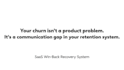 write b2b saas win back emails