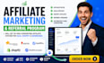 create affiliate setup for saas, shopify and referral programs