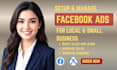setup and manage facebook ads for local and small business