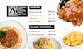 create menu design, social media posts, print materials